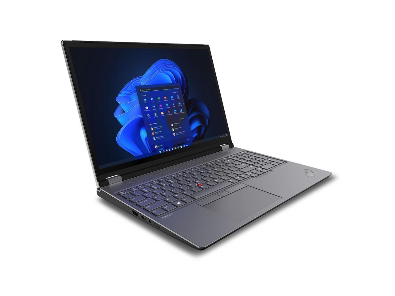 NEW Lenovo ThinkPad P16 Intel Laptop, 16.0" IPS Low Blue Light, i9-12900HX, RTX, 128GB, 1TB, Win 11 Pro, One Year Onsite Warranty